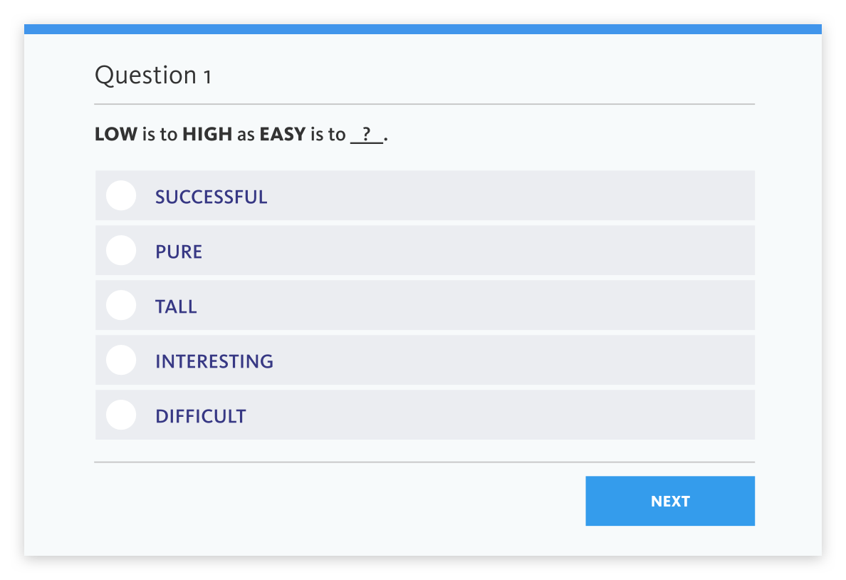 Assess Section 1